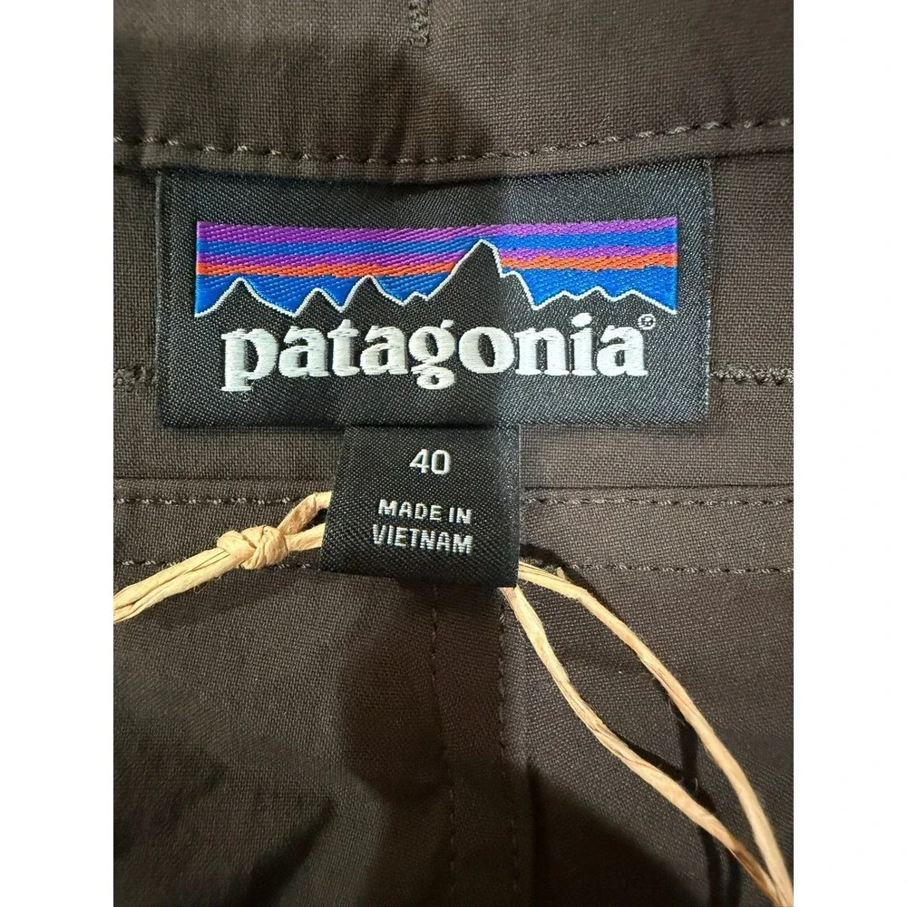 Patagonia Quandary Shorts Mens 40 Brown Nylon Stretch Hiking Outdoor 55211